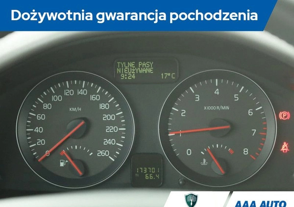 Volvo S40 cena 28000 przebieg: 173699, rok produkcji 2011 z Międzyrzecz małe 121